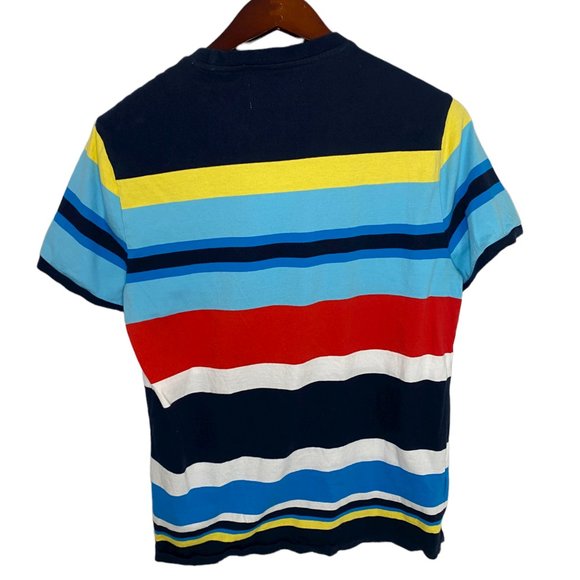 Penguin Size Large Striped T-Shirt - Picture 2 of 3